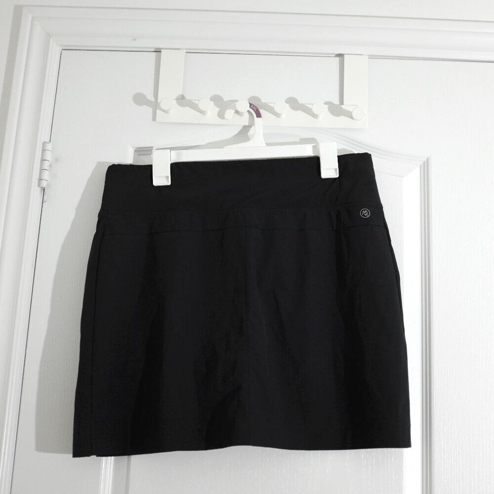 Cloudveil black skort with side zipper athletic size L